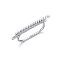 Ringe Rosato Dame Bianca in Silber Cubic Zirconia RZBI35